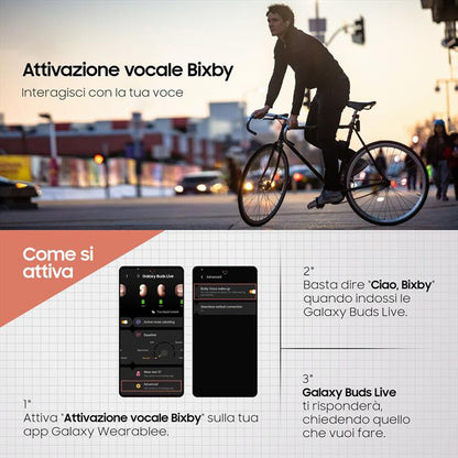 SAMSUNG - Galaxy Buds Live