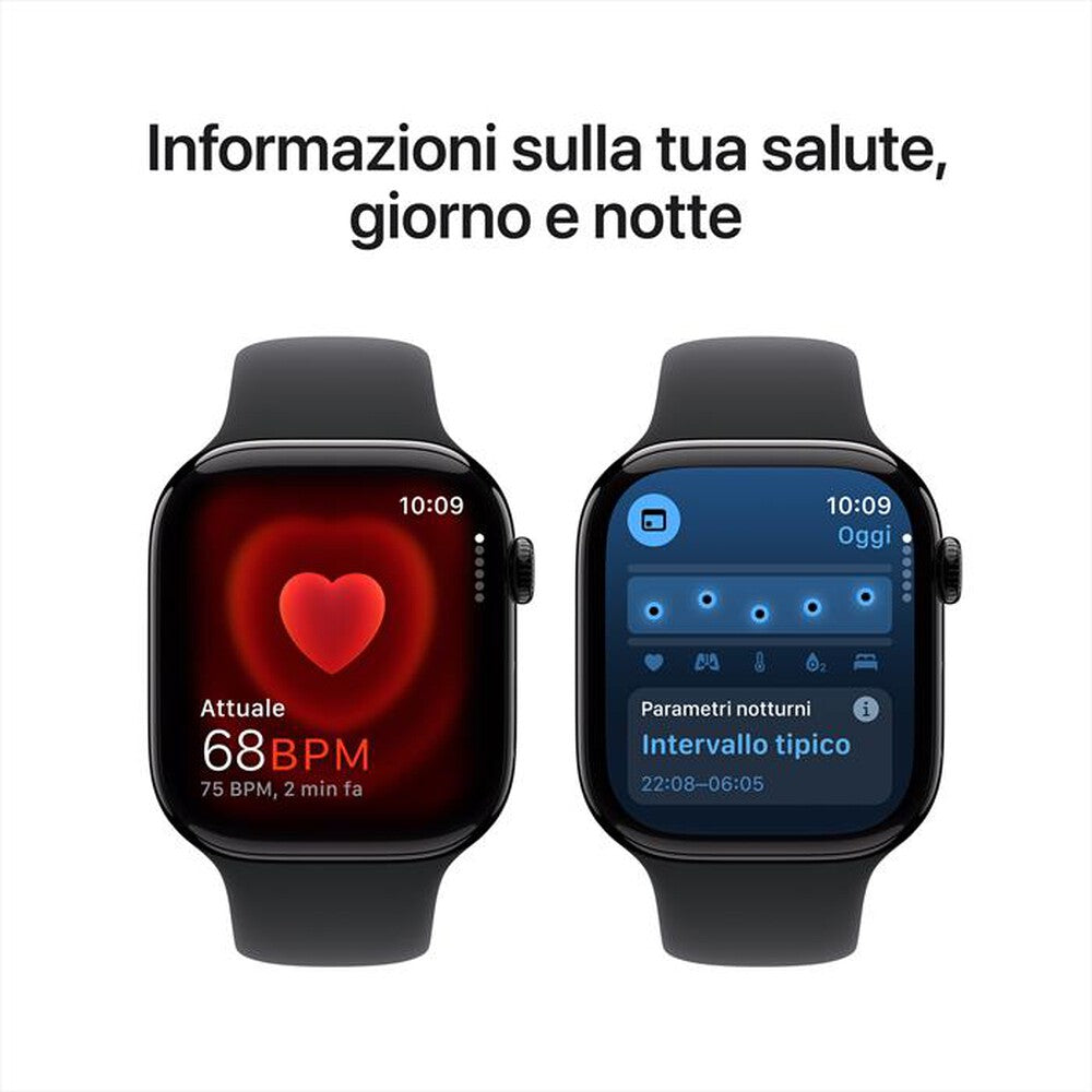 APPLE - Apple Watch series 10 GPS (alluminio) con cinturino Sport Band