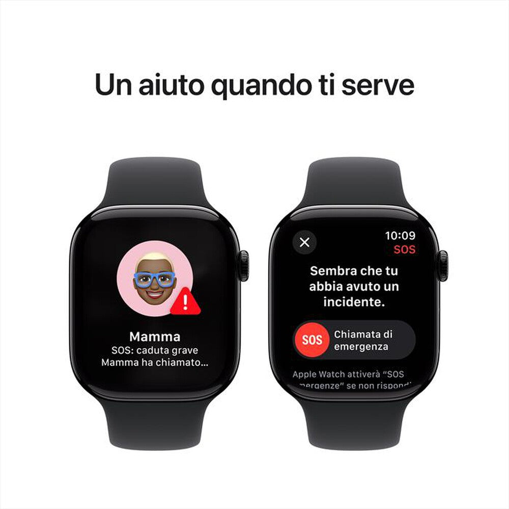 APPLE - Apple Watch series 10 GPS (alluminio) con cinturino Sport Band