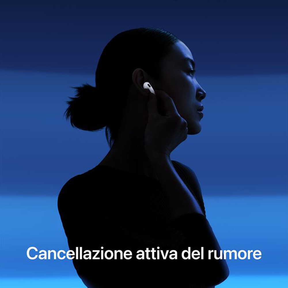 APPLE - AirPods 4 con cancellazione attiva del rumore
