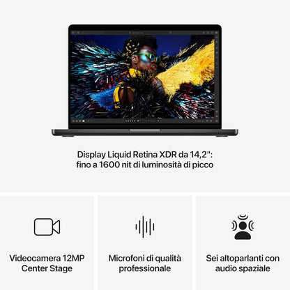 APPLE - MacBook PRO 14'', Chip M4, 24 GB, 512GB