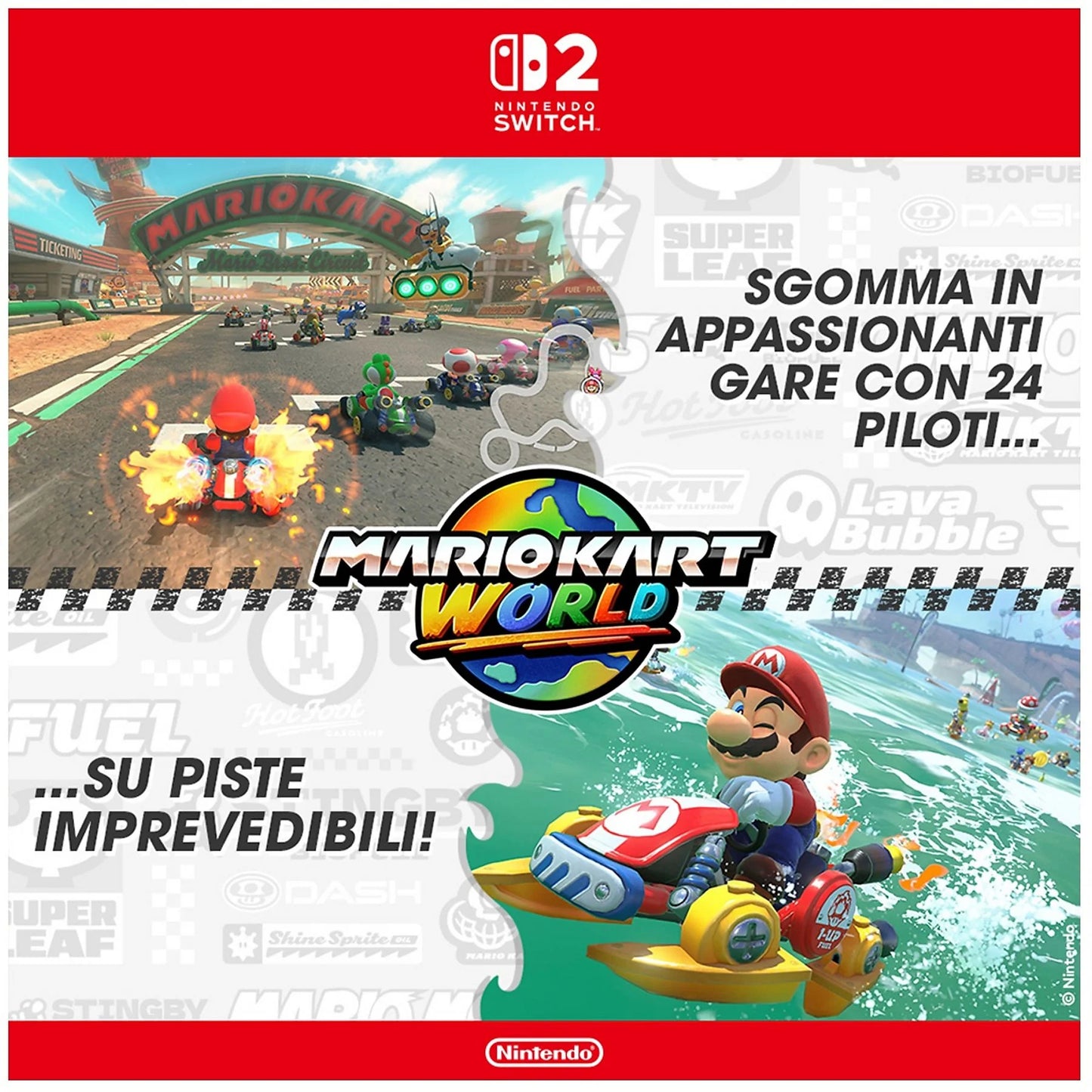 NINTENDO SWITCH 2 + MARIOKART WORLD