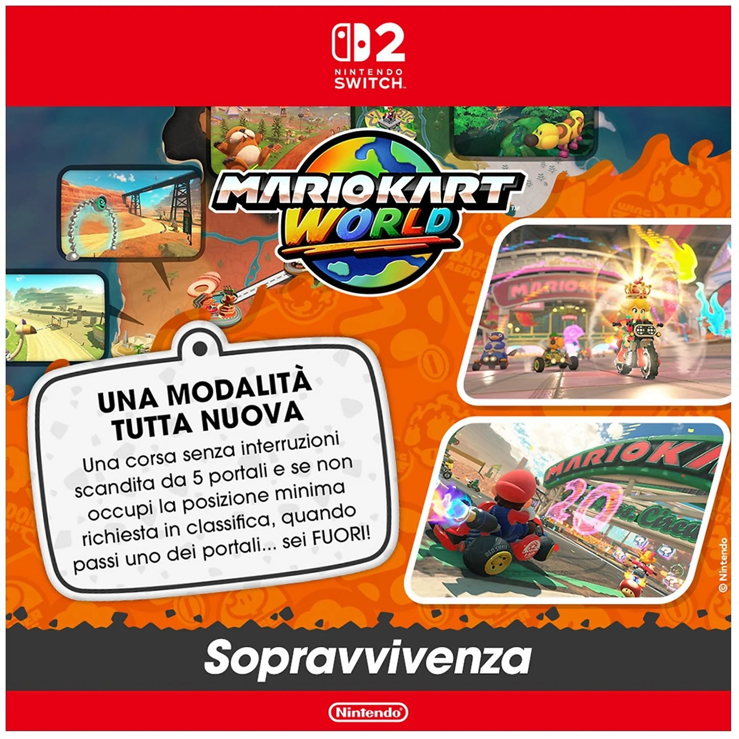 NINTENDO SWITCH 2 + MARIOKART WORLD
